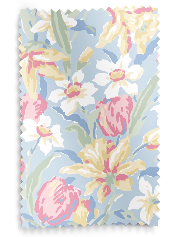 Laura Ashley China Blue Tulips Made to Measure Roller Blind - Image 5 of 5