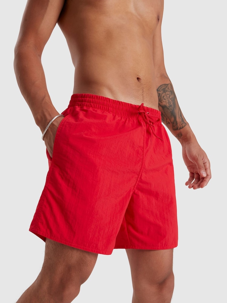 Speedo Red Mens Essential Swim Shorts - Image 2 of 6