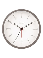 Karlsson Grey Belle Numbers Alarm Clock - Image 2 of 3