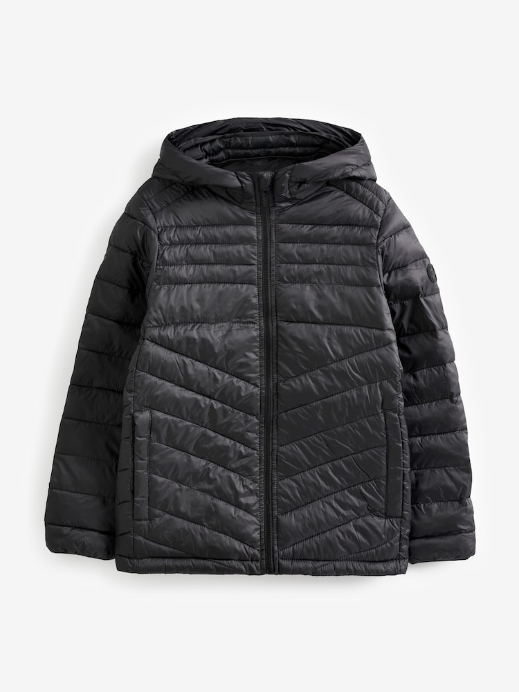 Padded Quilted Hooded Gilet - Image 1 of 6