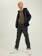Padded Quilted Hooded Gilet - Image 5 of 6