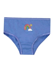 Harry Bear Multi Rainbow 100% Cotton Briefs 5 Pack - Image 2 of 4