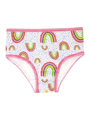Harry Bear Multi Rainbow 100% Cotton Briefs 5 Pack - Image 3 of 4