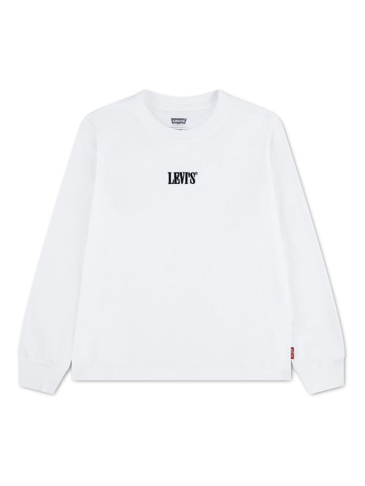 Levi's® White Classic Long Sleeve T-Shirt - Image 1 of 3