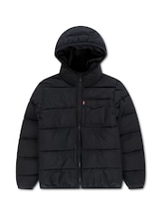 Levi's® Black Mediumweight Puffer Jacket - Image 1 of 4