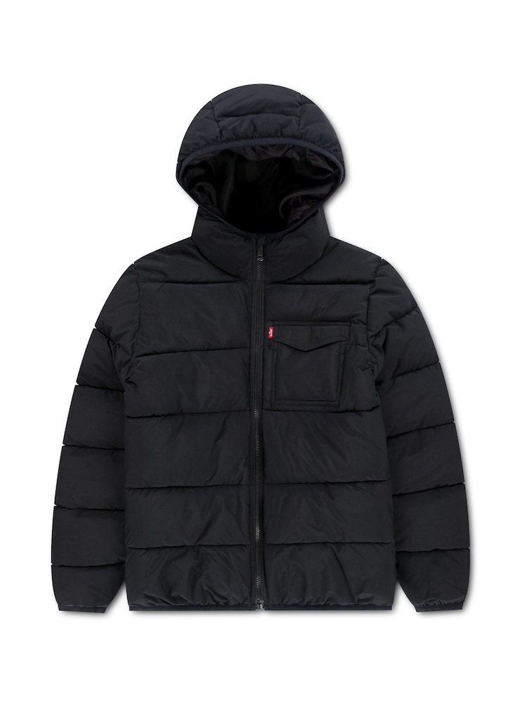Levi's® Black Mediumweight Puffer Jacket - Image 1 of 4