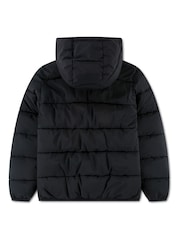 Levi's® Black Mediumweight Puffer Jacket - Image 2 of 4