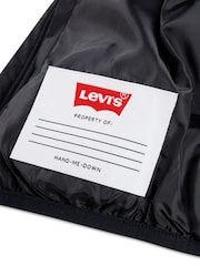 Levi's® Black Mediumweight Puffer Jacket - Image 3 of 4