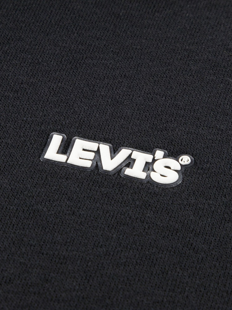 Levi's® Black Essential Full Zip Hoodie - Image 3 of 3 Levi's® Black Essential Full Zip Hoodie - Image 3 of 3