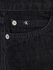 Calvin Klein Jeans Girls High Rise Wide Leg Black Jeans - Image 6 of 6