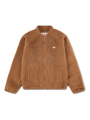 Levi's® Brown Sherpa Bomber Jacket - Image 1 of 4