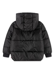 Levi's® Black Heavyweight Puffer Jacket - Image 2 of 4
