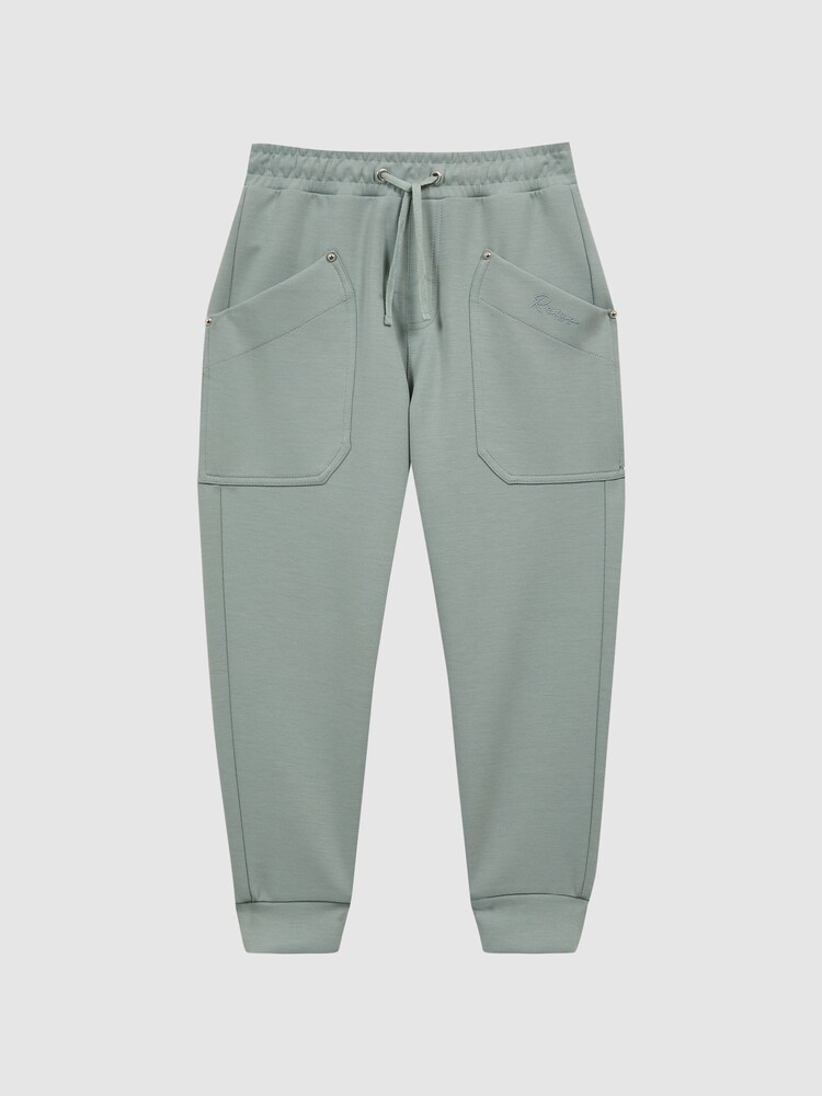 Reiss Sage Tila Junior Jersey Drawstring Joggers - Image 2 of 6