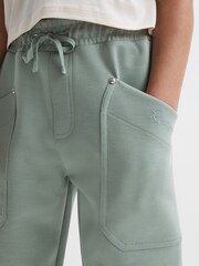 Reiss Sage Tila Junior Jersey Drawstring Joggers - Image 4 of 6
