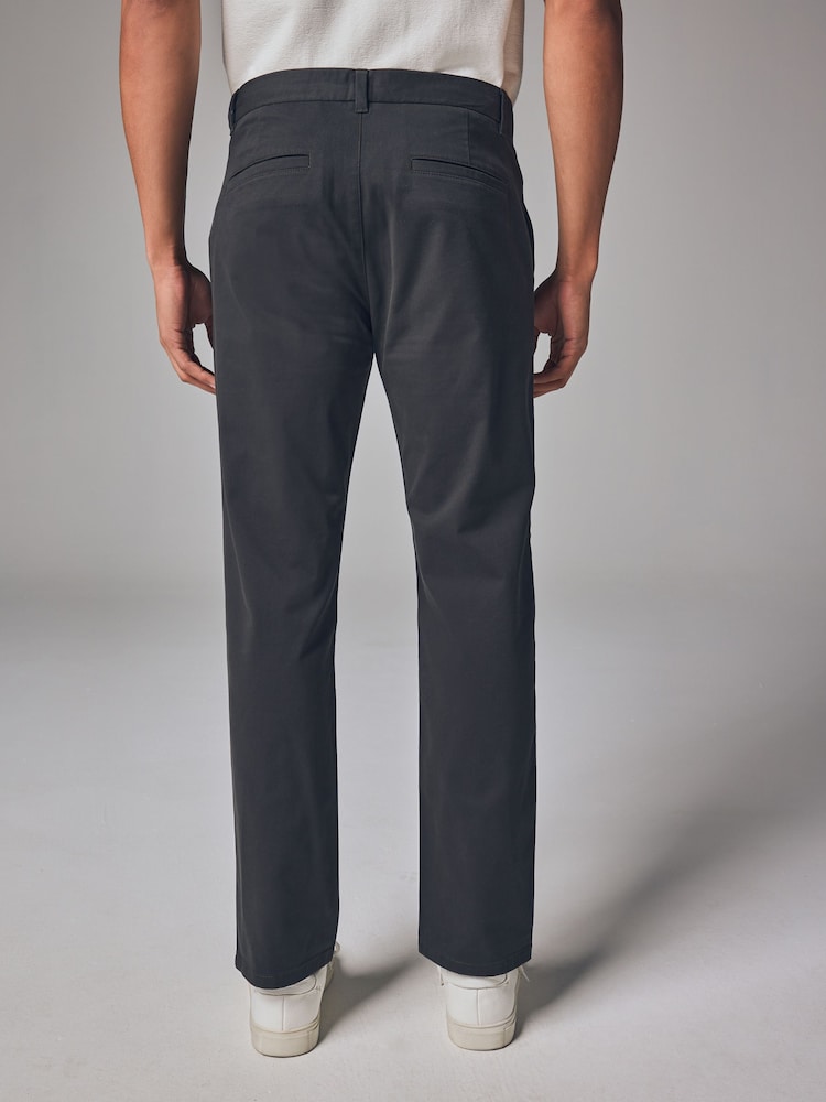 Verde oscuro - Corte slim - Chinos elásticos - Imagen 2 de 9
