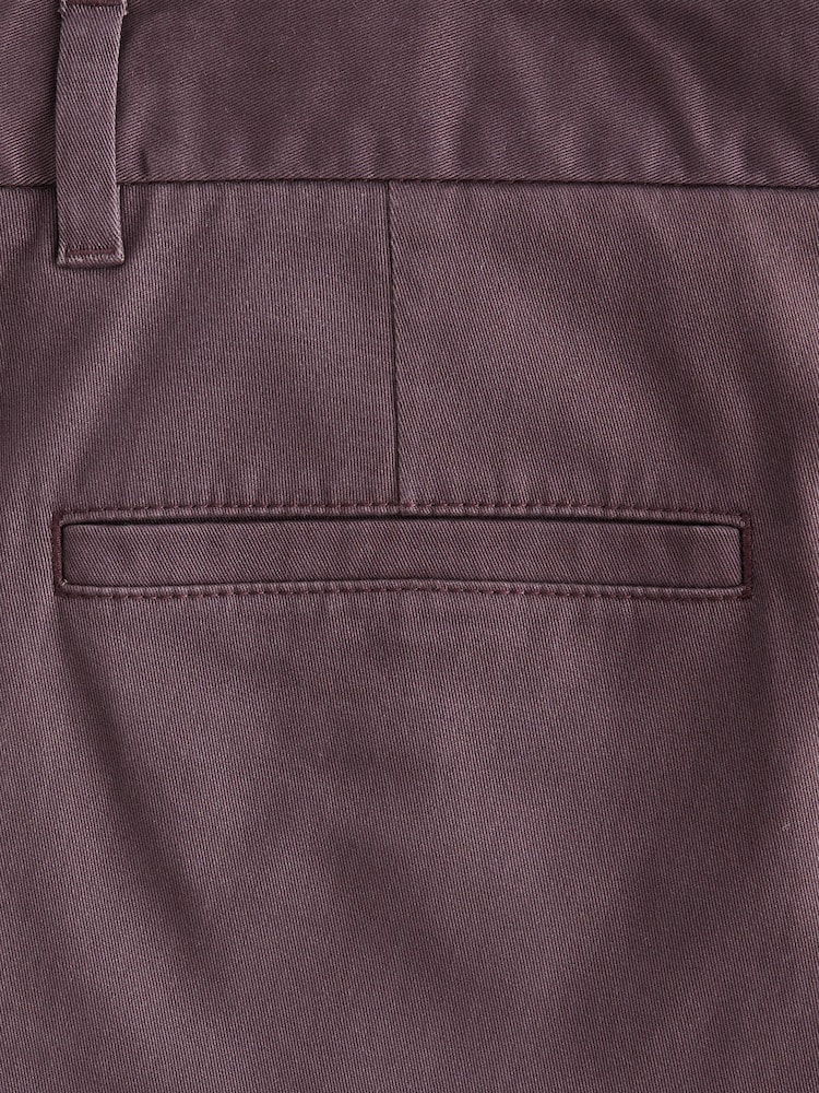 Plum Light Slim Fit Stretch Chinos Trousers - Image 8 of 10