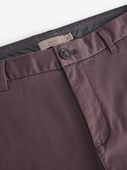 Plum Light Straight Fit Stretch Chinos Trousers - Image 8 of 10