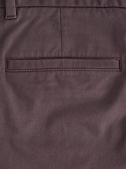 Plum Light Straight Fit Stretch Chinos Trousers - Image 9 of 10