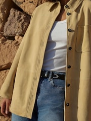 Whistles White Ultimate Ribbed Scoop Vest - Image 5 of 6