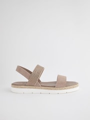 Nude Forever Comfort® Elasticated Straps Sandals - Image 6 of 7