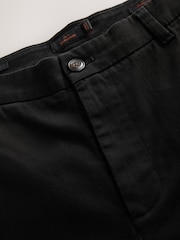 črna - ozek kroj Nova Fides Italijanski Signature chino hlače - Slika 10 iz 10