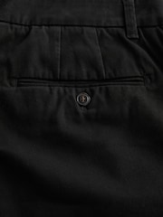 črna - ozek kroj Nova Fides Italijanski Signature chino hlače - Slika 7 iz 10