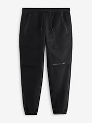 Black Utility Front Pocket Cargo Trousers - Image 7 of 10