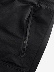 Black Utility Front Pocket Cargo Trousers - Image 8 of 10