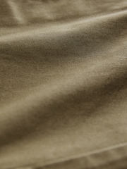 Light Tan Straight Fit Utility Chino 100% Cotton Trousers - Image 10 of 10