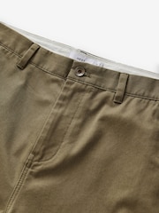 Light Tan Straight Fit Utility Chino 100% Cotton Trousers - Image 9 of 10