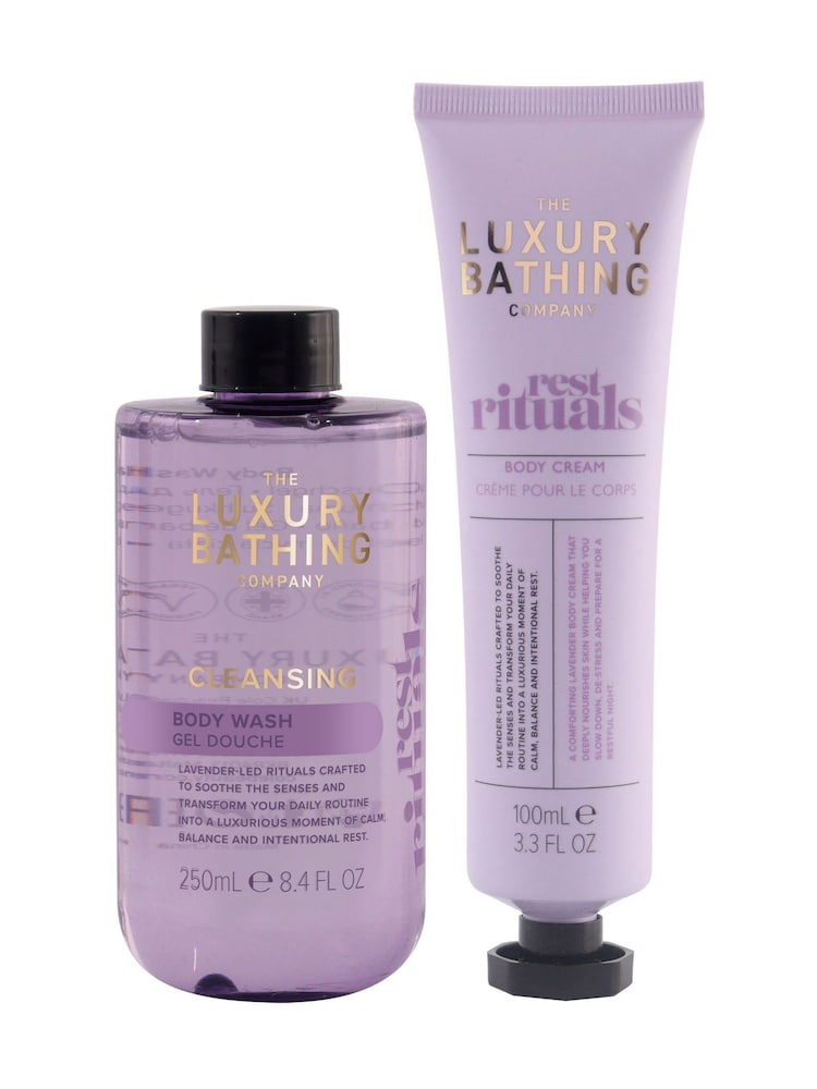 The Luxury Bathing Company Lavender Weekend Escape Gift Set - Image 3 of 3 The Luxury Bathing Company Lavender Weekend Escape Gift Set - Image 3 of 3