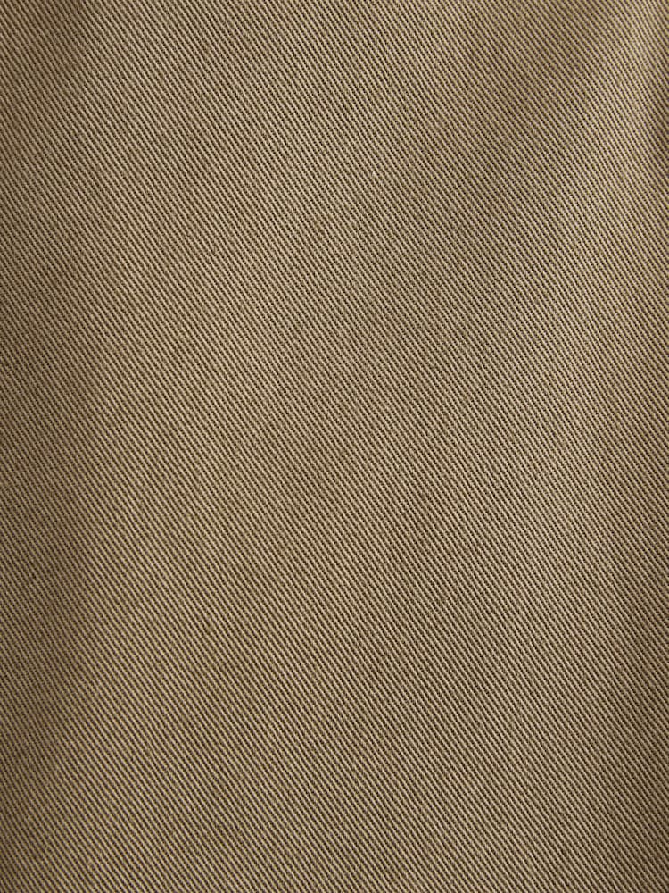 Tan Regular Fit 100% Cotton Utility Style Chino Trousers - Image 9 of 9