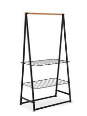 Brabantia Black Large Linn Clothes Rail And Storage Unit - Image 3 of 6