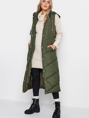 Long Tall Sally Green Chevron Gilet - Image 4 of 5