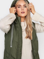 Long Tall Sally Green Chevron Gilet - Image 5 of 5