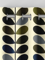 Orla Kiely Green 100% Cotton Stem Made To Measure Curtains - Image 7 of 9