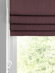 Laura Ashley Red Burgundy Swanson Dark Cranberry Made to Measure Roman Blind - Image 2 of 6