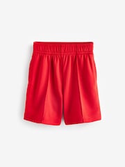 Red Sporty Tracksheen Shorts (3-17yrs) - Image 1 of 4
