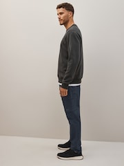 Navy Blue Slim Lightweight Stretch Cargo Utility Trousers - Image 14 of 15