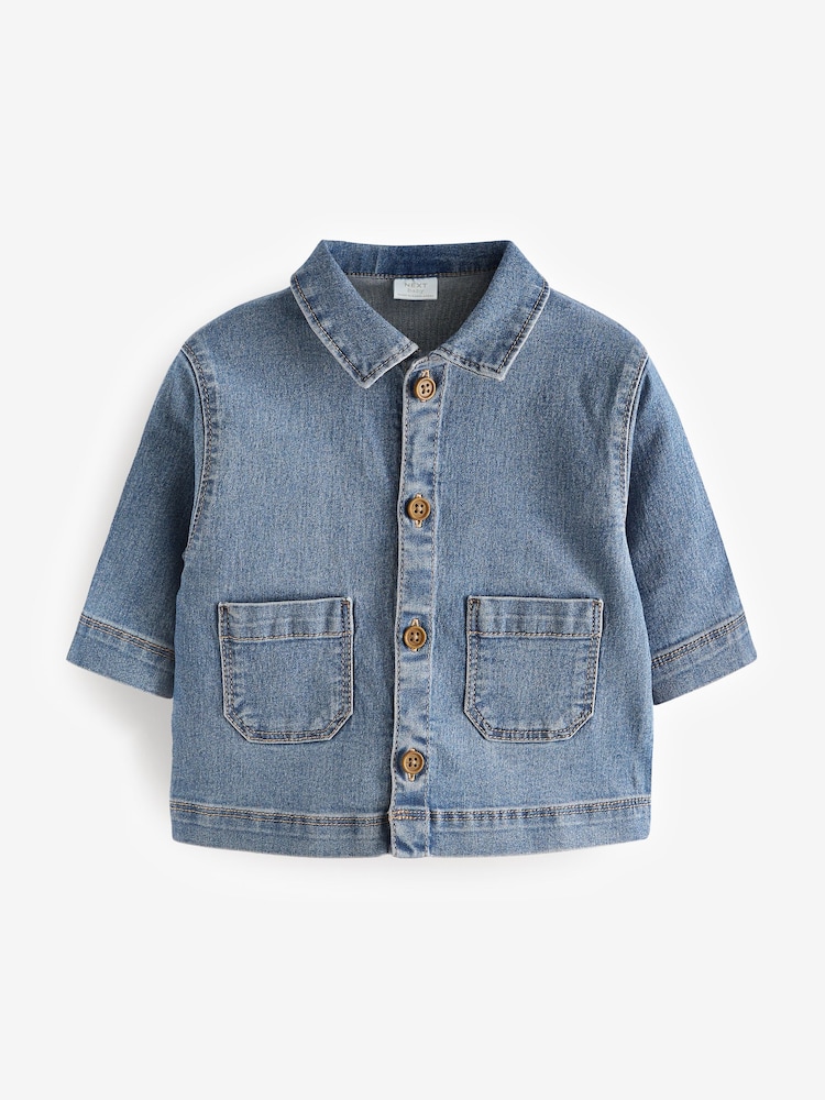 Blue Baby Denim Jacket (0mths-2yrs) - Image 1 of 3