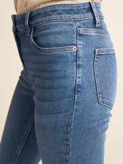 Mid Blue Denim Skinny Jeans - Image 4 of 5