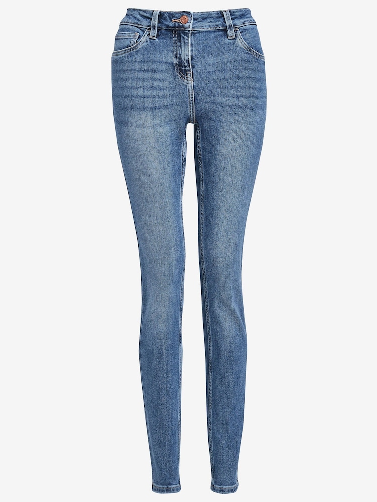 Mid Blue Denim Skinny Jeans - Image 5 of 5