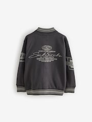 Black Subscribe Varsity Bomber Jacket (3-16yrs) - Image 6 of 10