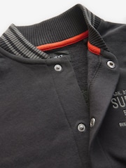 Black Subscribe Varsity Bomber Jacket (3-16yrs) - Image 7 of 10