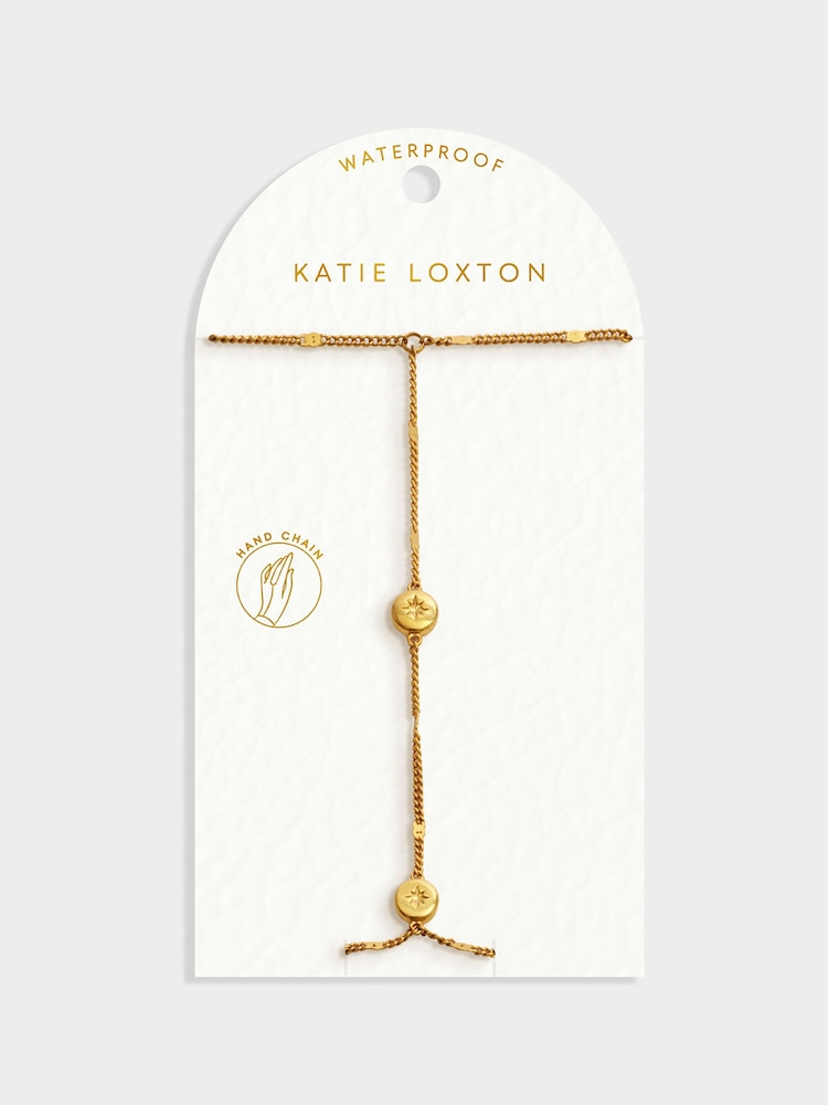 Katie Loxton Gold Tone Aphira Hand Chain - Image 6 of 6 Katie Loxton Gold Tone Aphira Hand Chain - Image 6 of 6