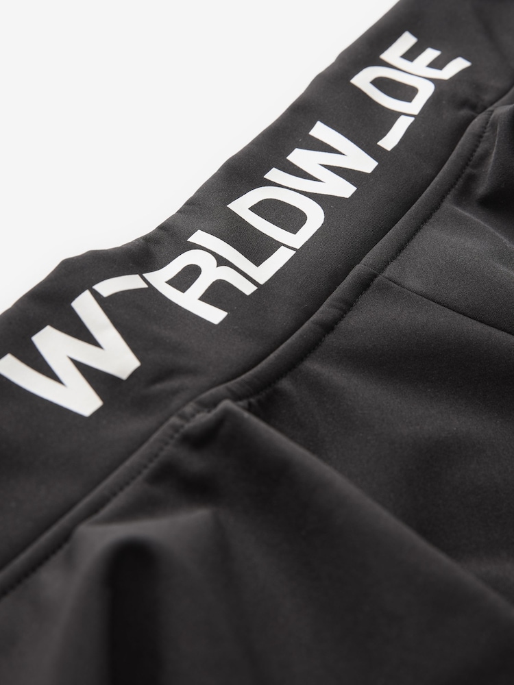 Black Fleece Mix Sporty Zip Through Sweatshirt (3-16yrs) - Image 8 of 8