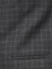 Grey Check Suit: Waistcoat - Image 7 of 7