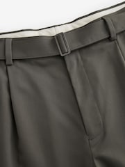 Sage Green EDIT Slouchy Style Suit Trousers - Image 7 of 9