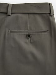 Sage Green EDIT Slouchy Style Suit Trousers - Image 9 of 9