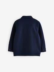Navy Smart Jersey Shirt (3-16yrs) - Image 2 of 4